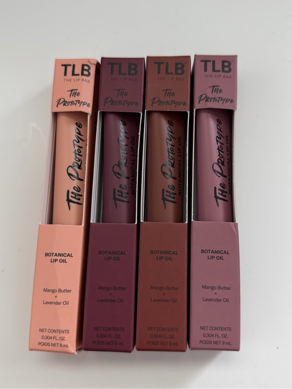 The Lip Bar Lip Oil 4pc
